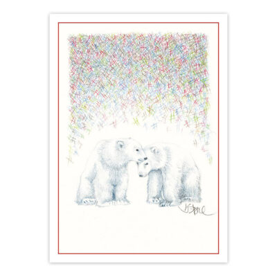 " Season’s Light"   blank note cards